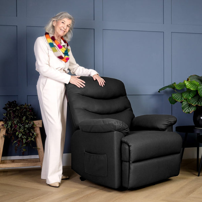 Vitadora sta-op stoel met massage en warmtefunctie