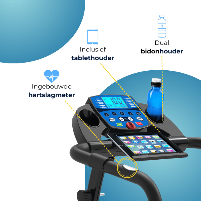 Vitadora Laufband mit Bluetooth